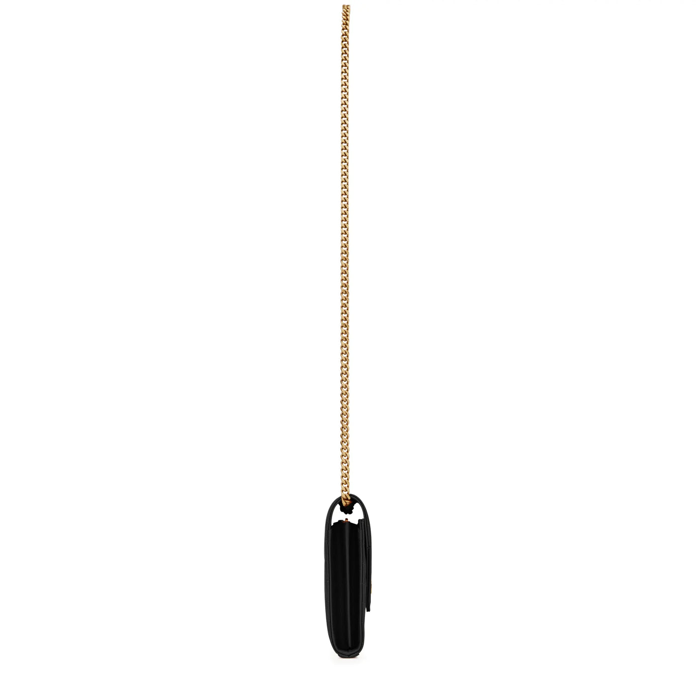 Sac à bandoulière Saint Laurent Monogram Envelope Noir Or Crossbody — vue 3