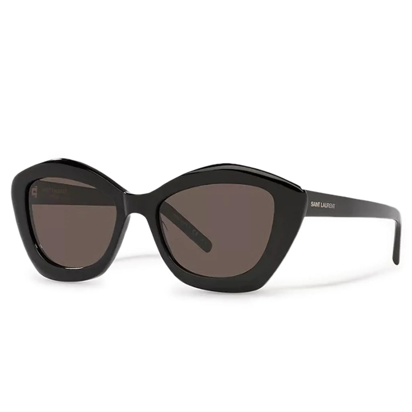 Lunettes de soleil Saint Laurent SL 68 001 Cat Eye Noir — vue 3