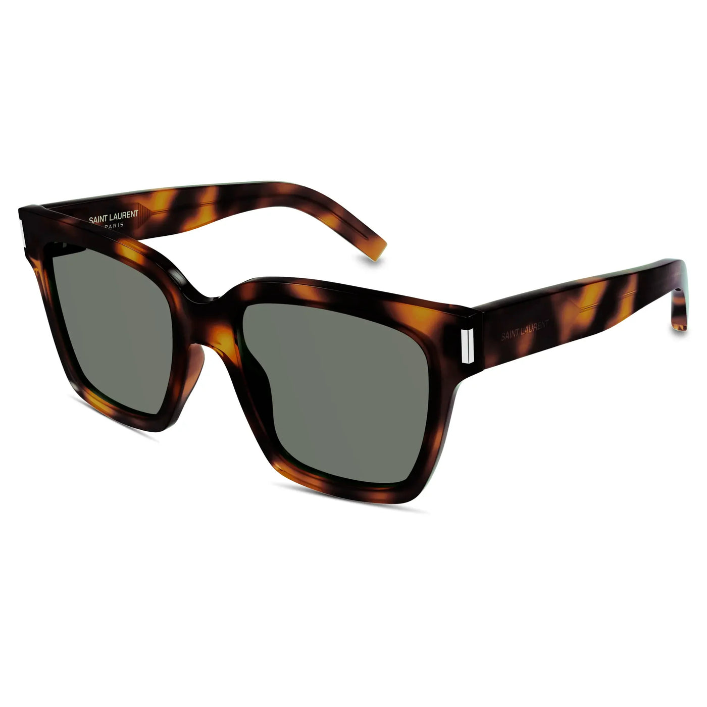 Lunettes de soleil Saint Laurent Sun SL 507 003 Havana — vue 3