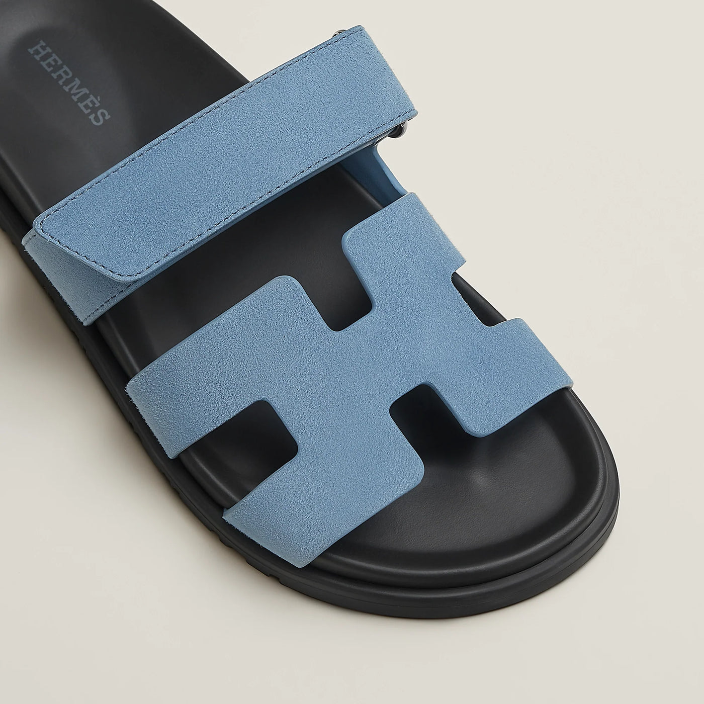 Sandales Hermès Chypre Bleu Jean — vue 3