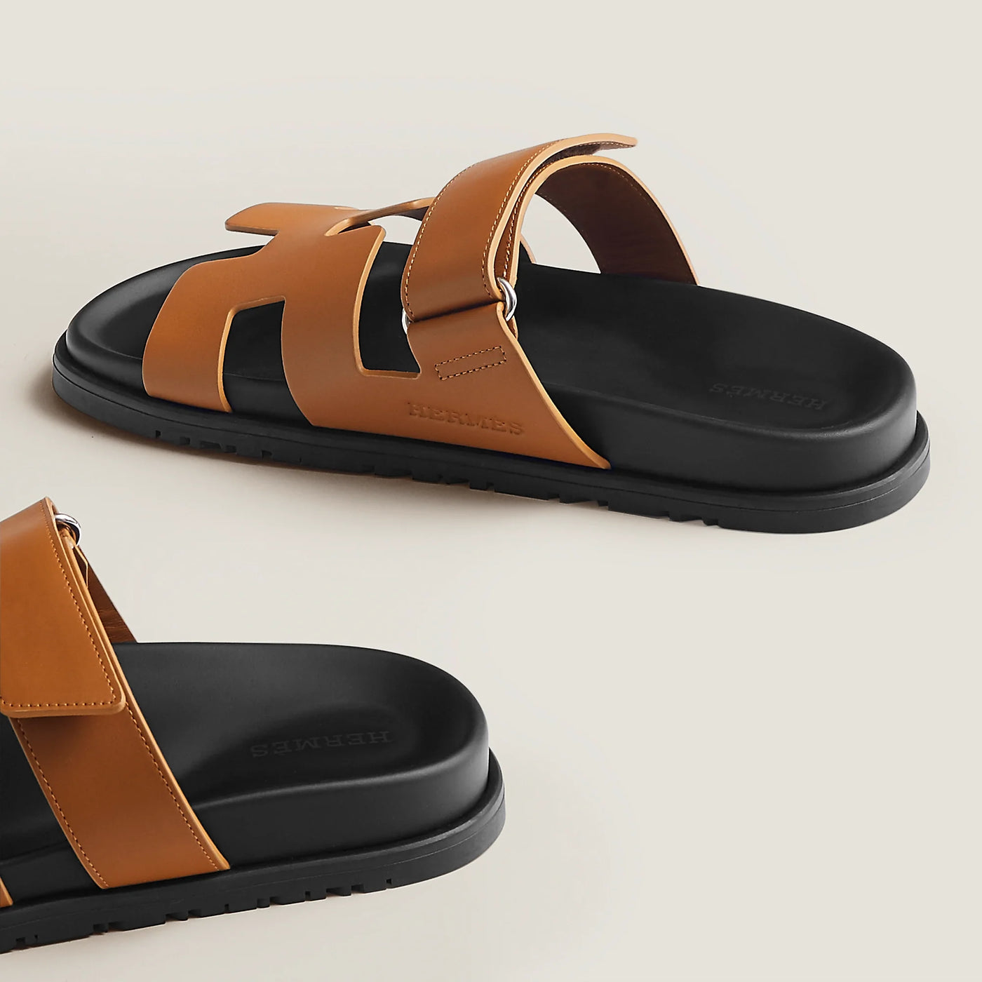 Sandales Hermès Chypre Naturel — vue 4