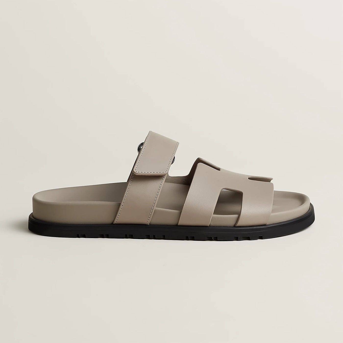 Sandales Hermès Chypre Beige Galet