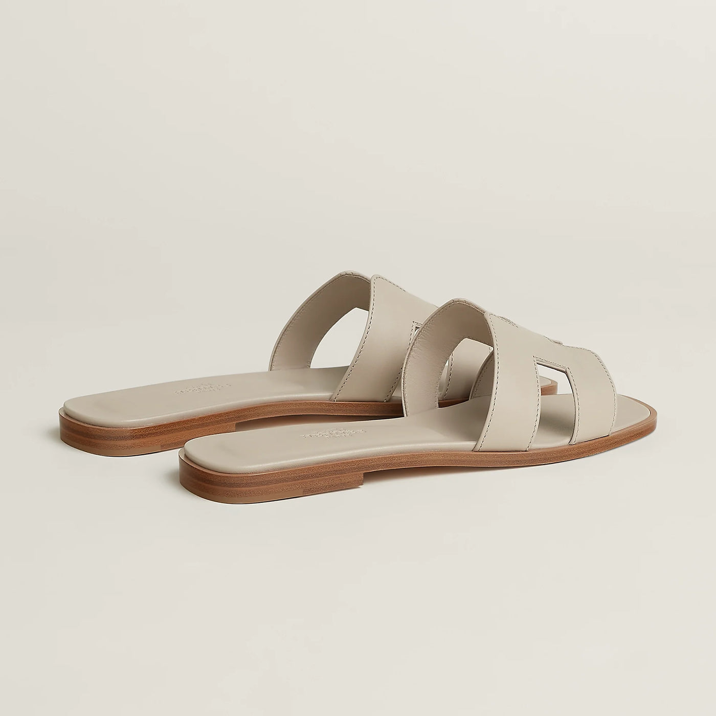 Sandales Hermès Oran Beige/Nomade — vue 4