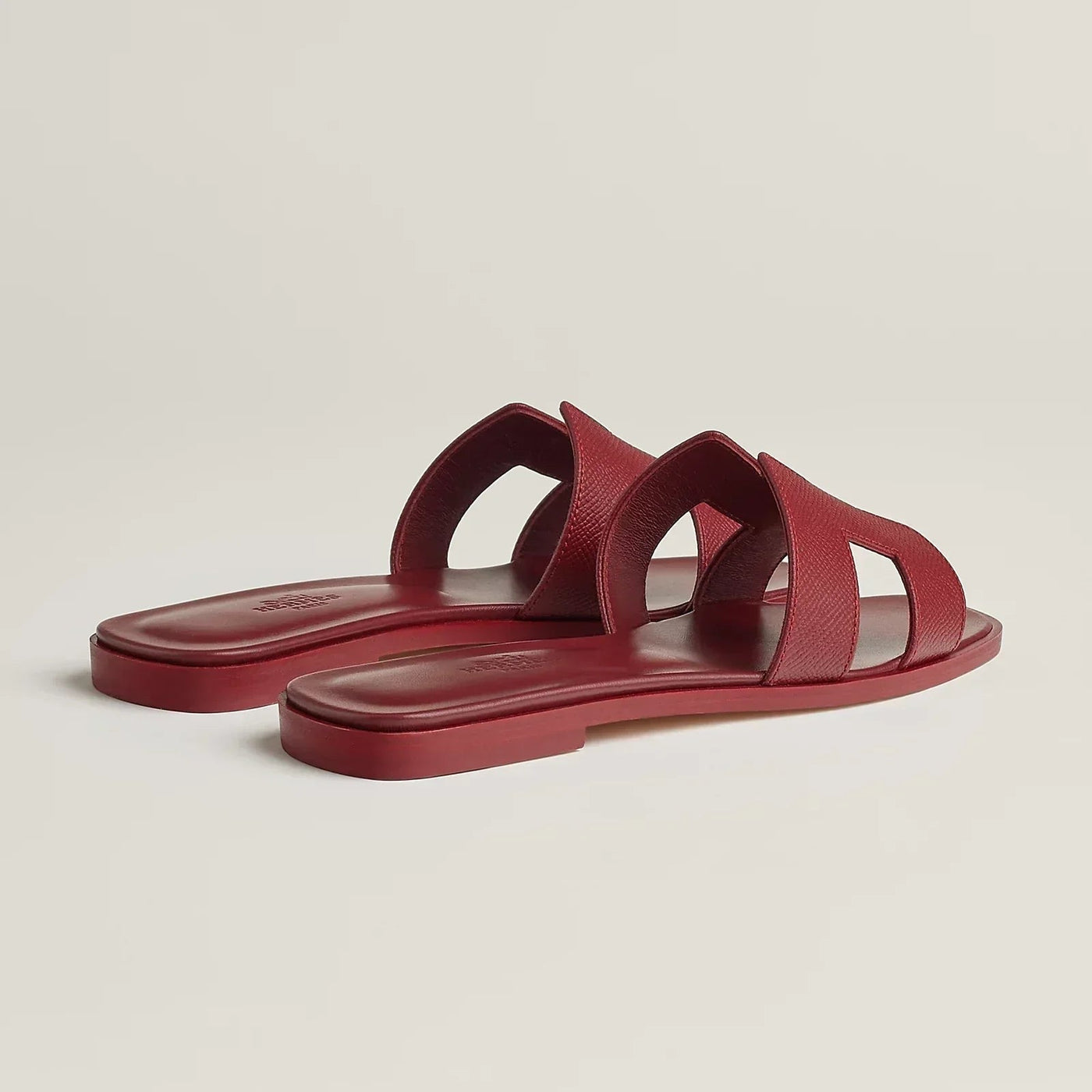 Sandales Hermès Oran Rose — vue 3