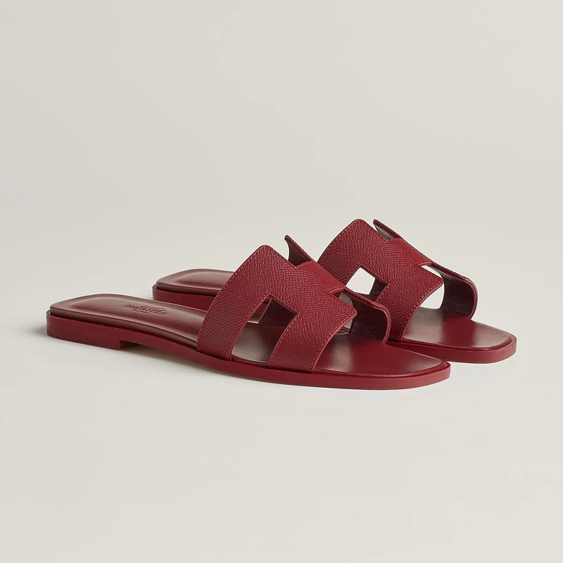 Sandales Hermès Oran Rose — vue 2