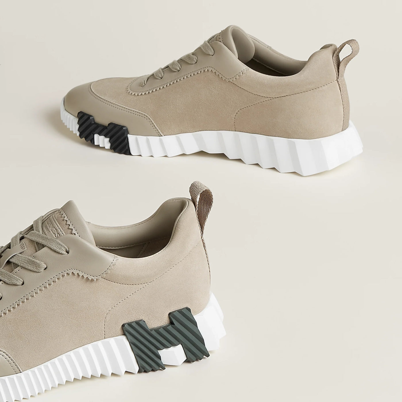 Baskets Hermès Bouncing Beige Esquisse — vue 4