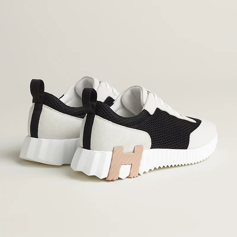 Baskets Hermès Noir Blanc — vue 4
