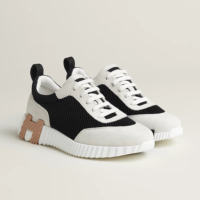 Baskets Hermès Noir Blanc — vue 3