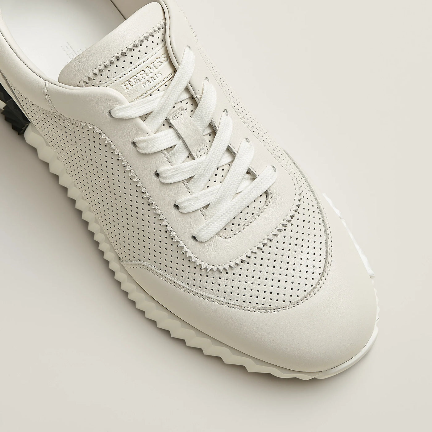 Baskets Hermès Bouncing Écru — vue 5