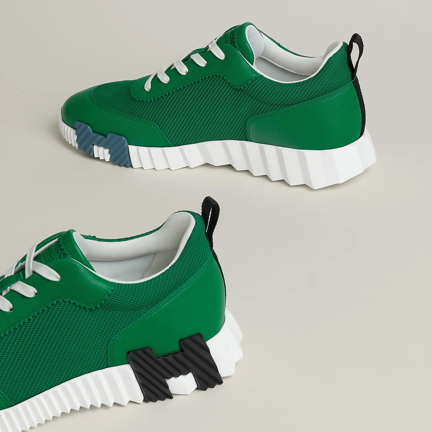 Baskets Hermès Bouncing Menthe — vue 4