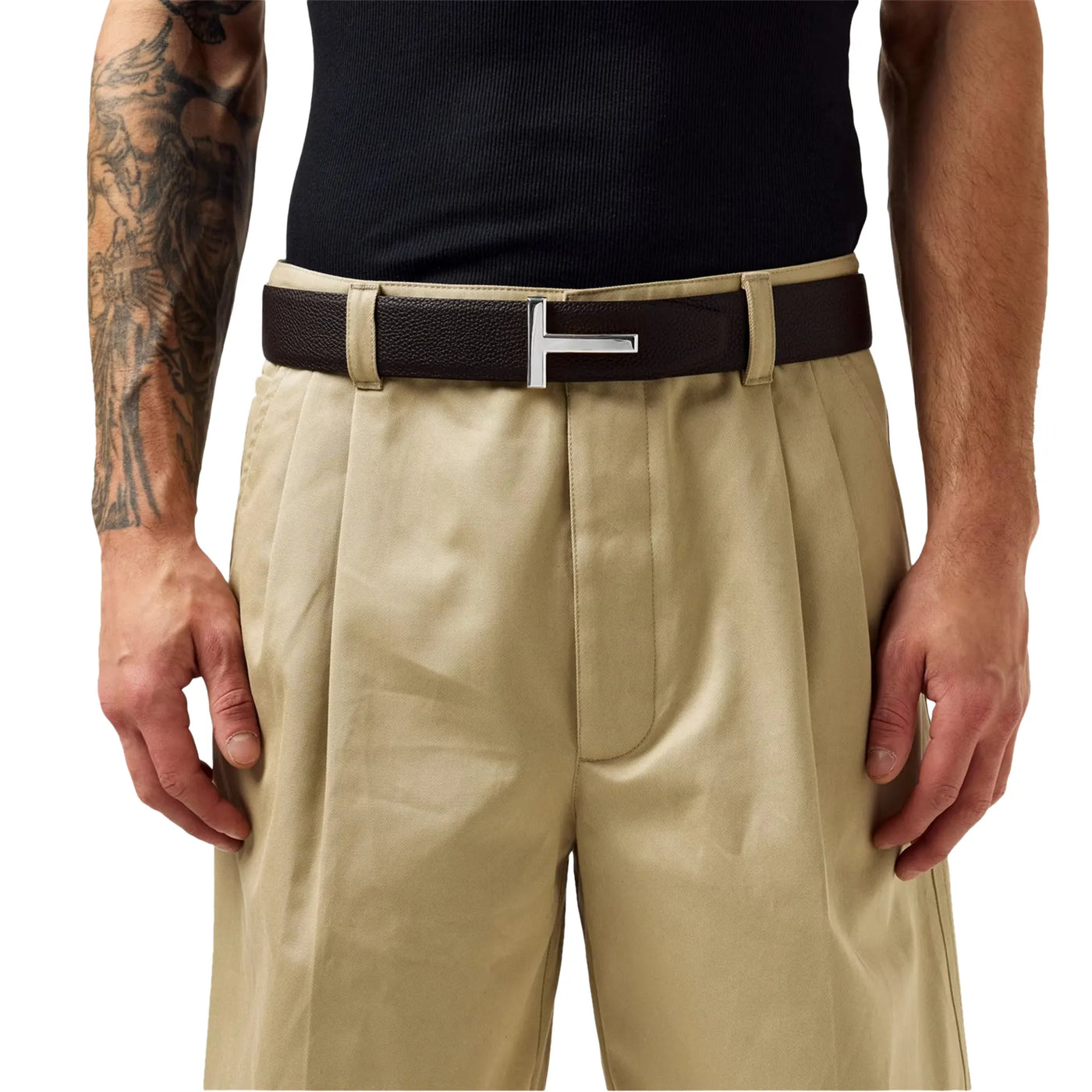 Ceinture Tom Ford Reversible T Buckle — vue 5