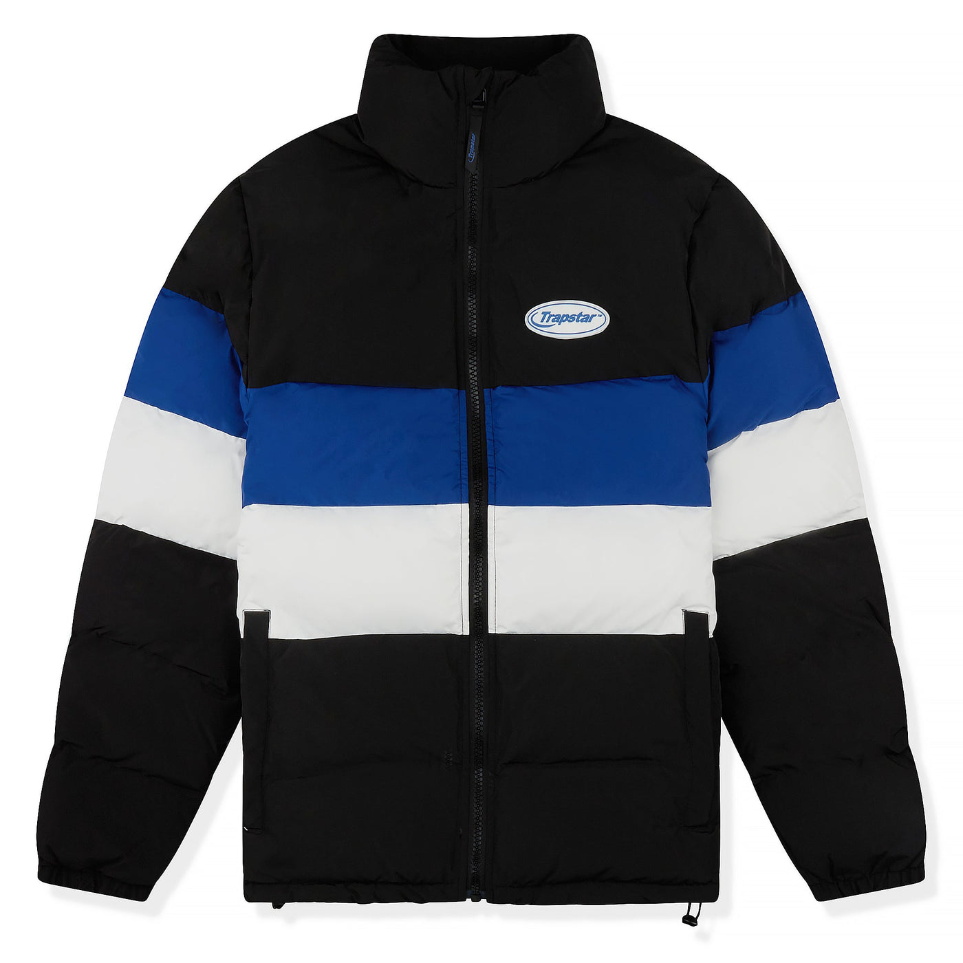 Doudoune Trapstar Hyperdrive Puffer Noir Bleu Blanc