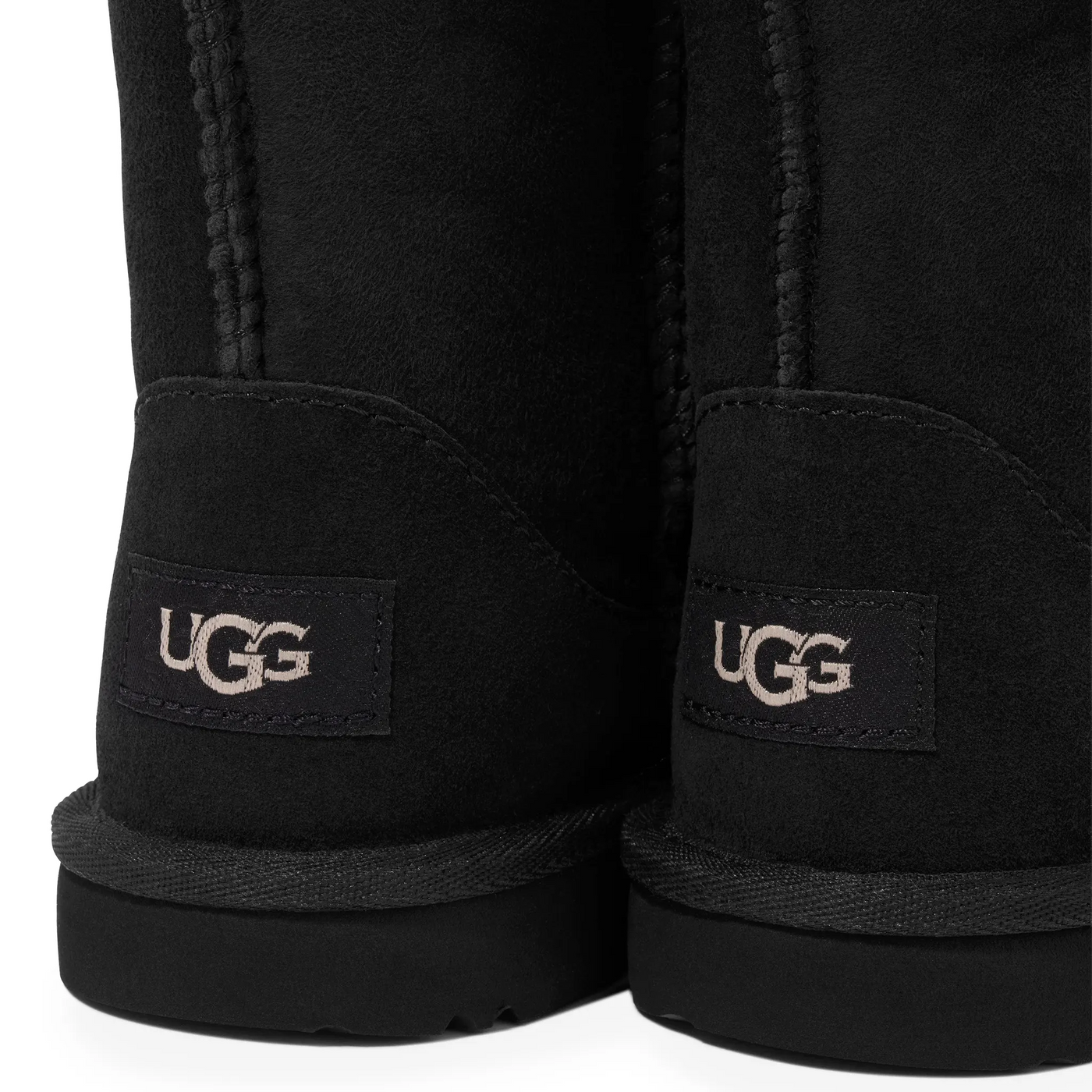 Bottes UGG Classic II Sheepskin Noir — vue 3