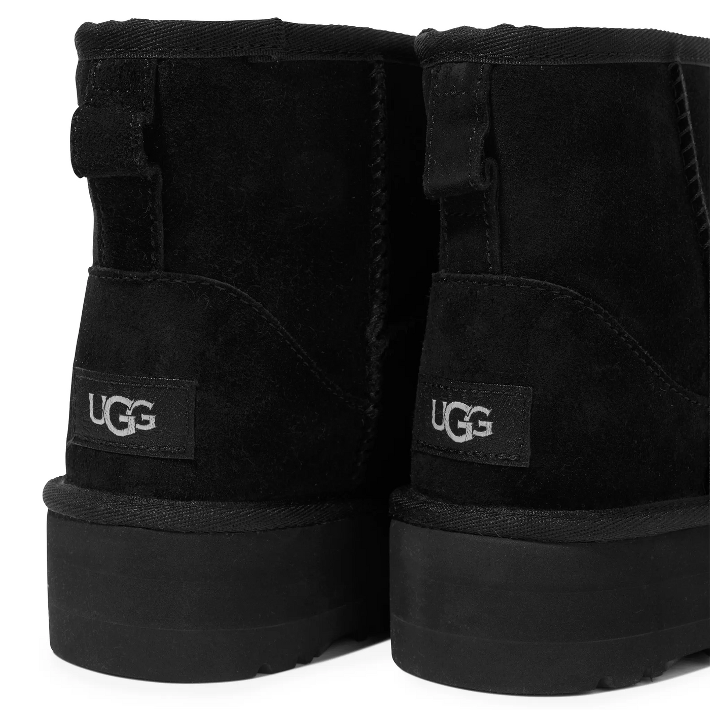 Bottes UGG Classic Mini Platform Noir — vue 3