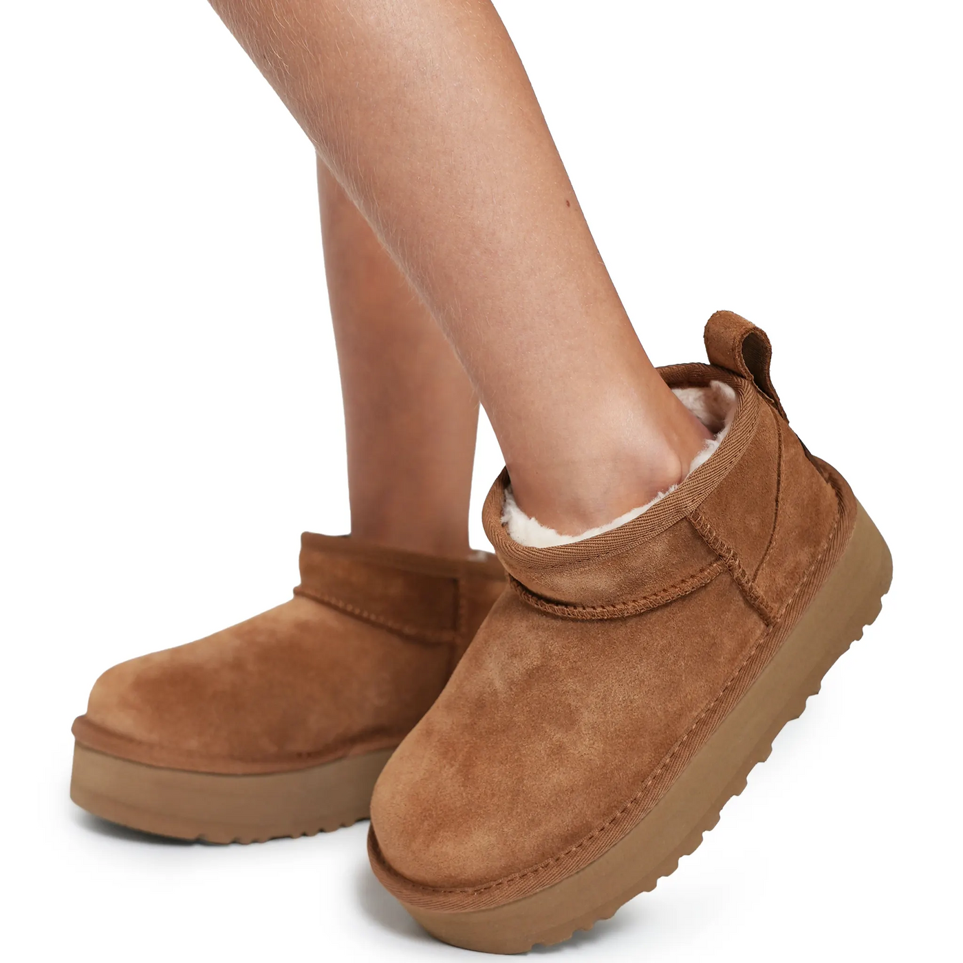 Bottes UGG Classic Ultra Mini Platform Marron — vue 5