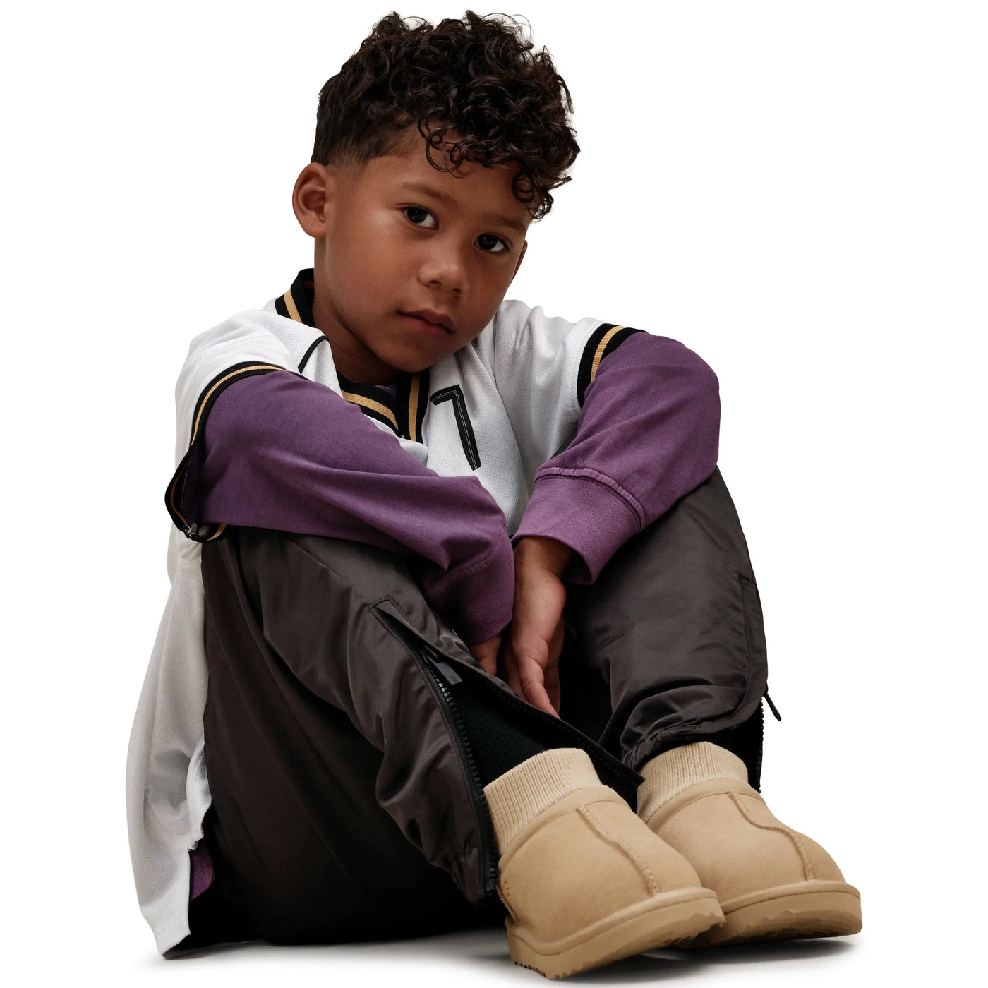 Bottes UGG Classic Ultra Stretch Cuff Beige — vue 6