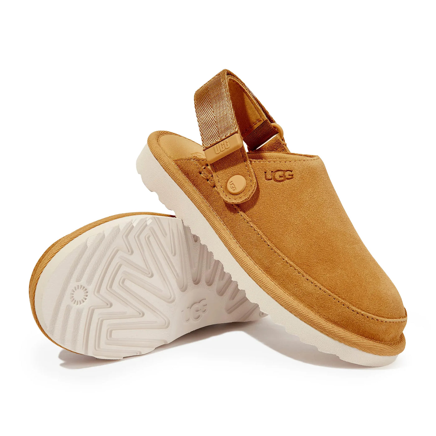 Mules UGG Goldenstar Marron Clogs — vue 2