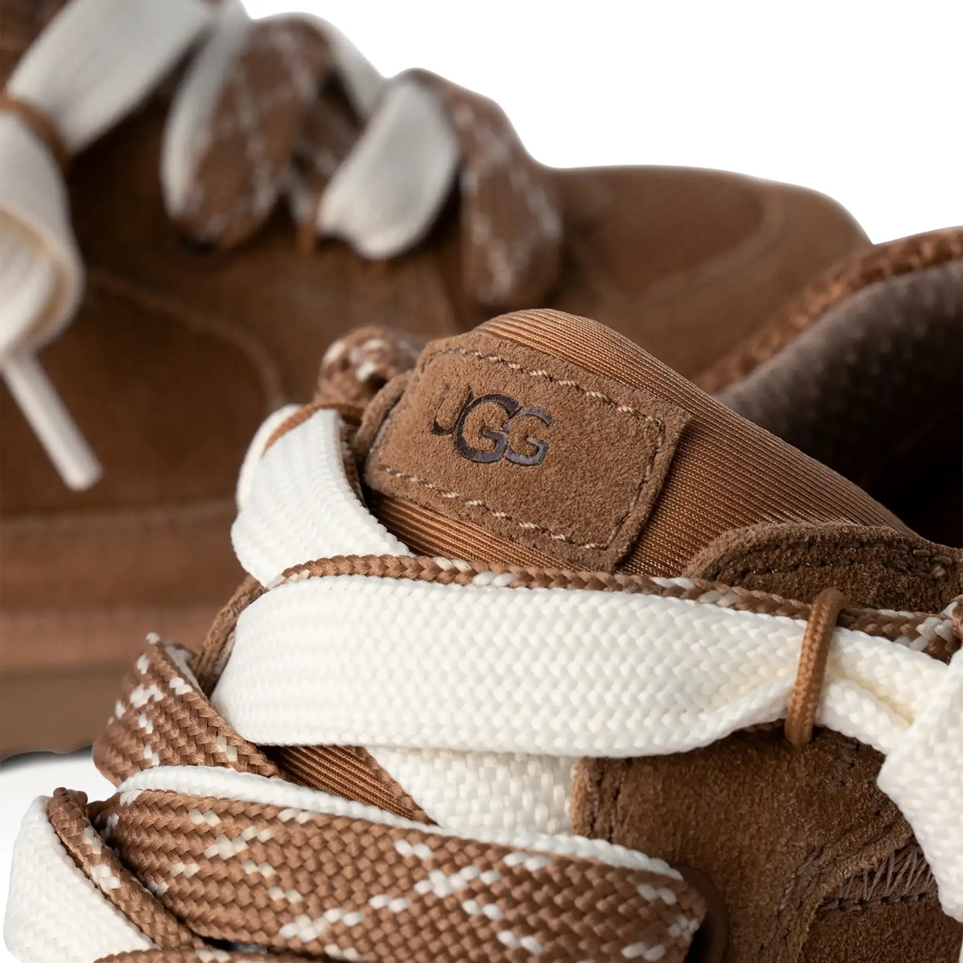 Baskets UGG Lo Lowmel Marron Trainers — vue 4