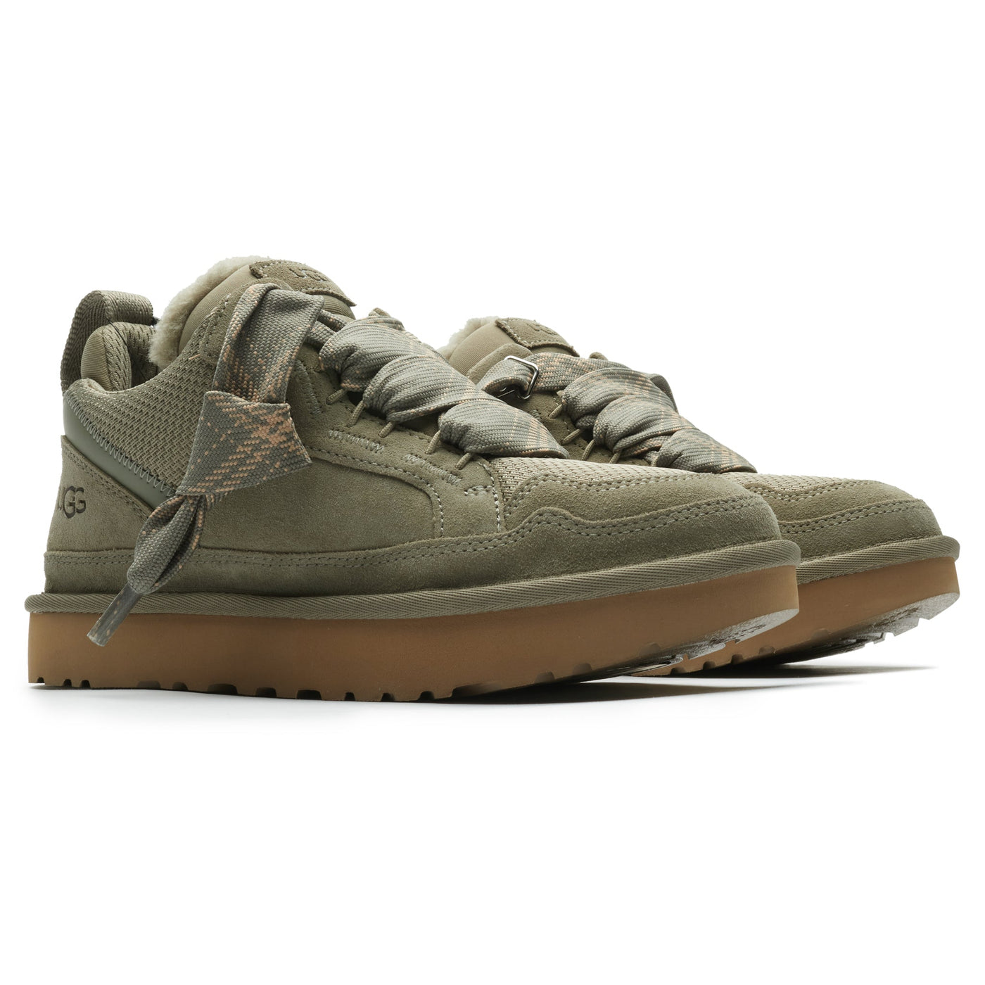 Baskets UGG Lowmel Trainer Moss Vert (F) — vue 3