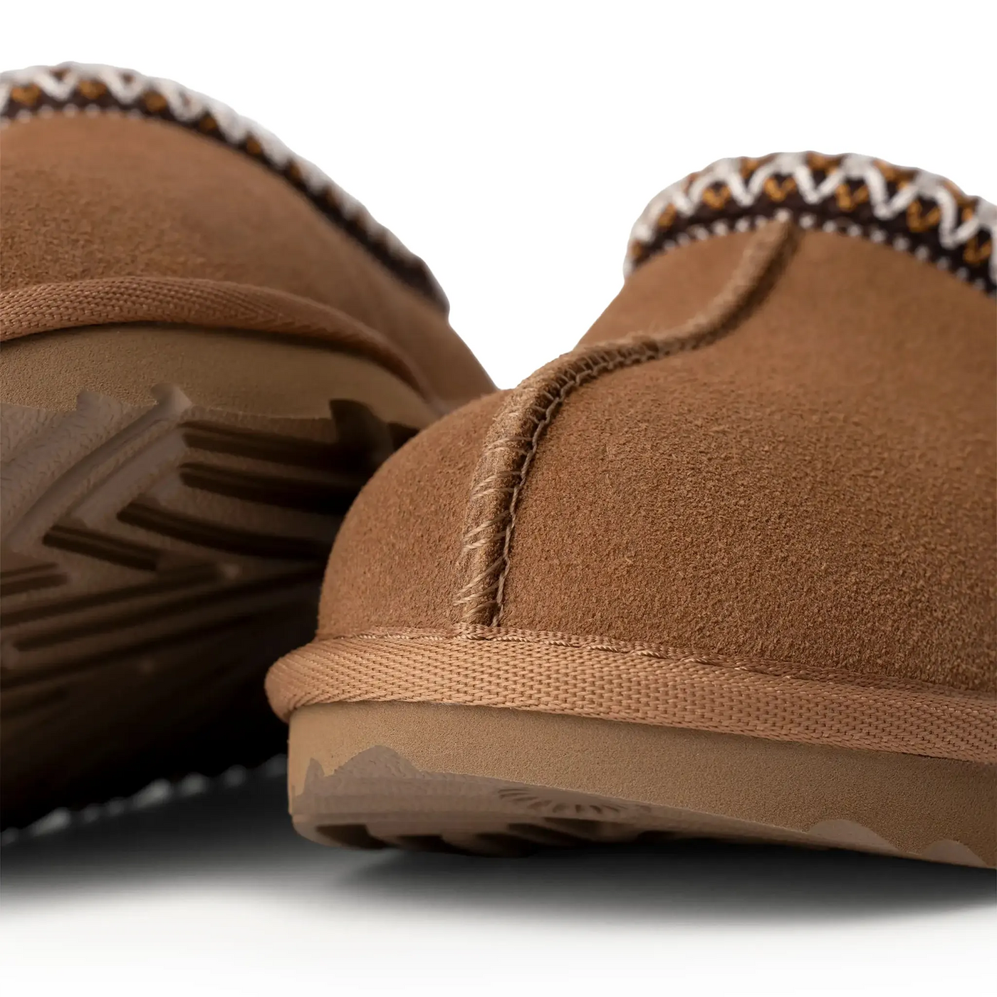 Chaussons UGG Tasman II Suede Chestnut Slippers — vue 3