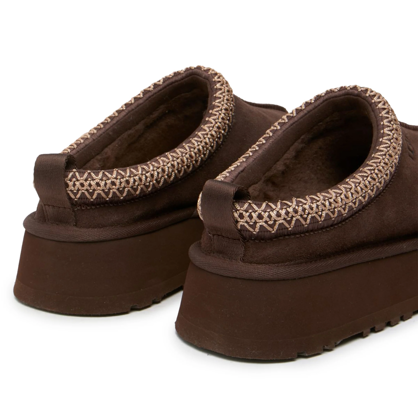 Chaussons UGG Tazz Platform Burnt Cedar Slippers (F) — vue 4
