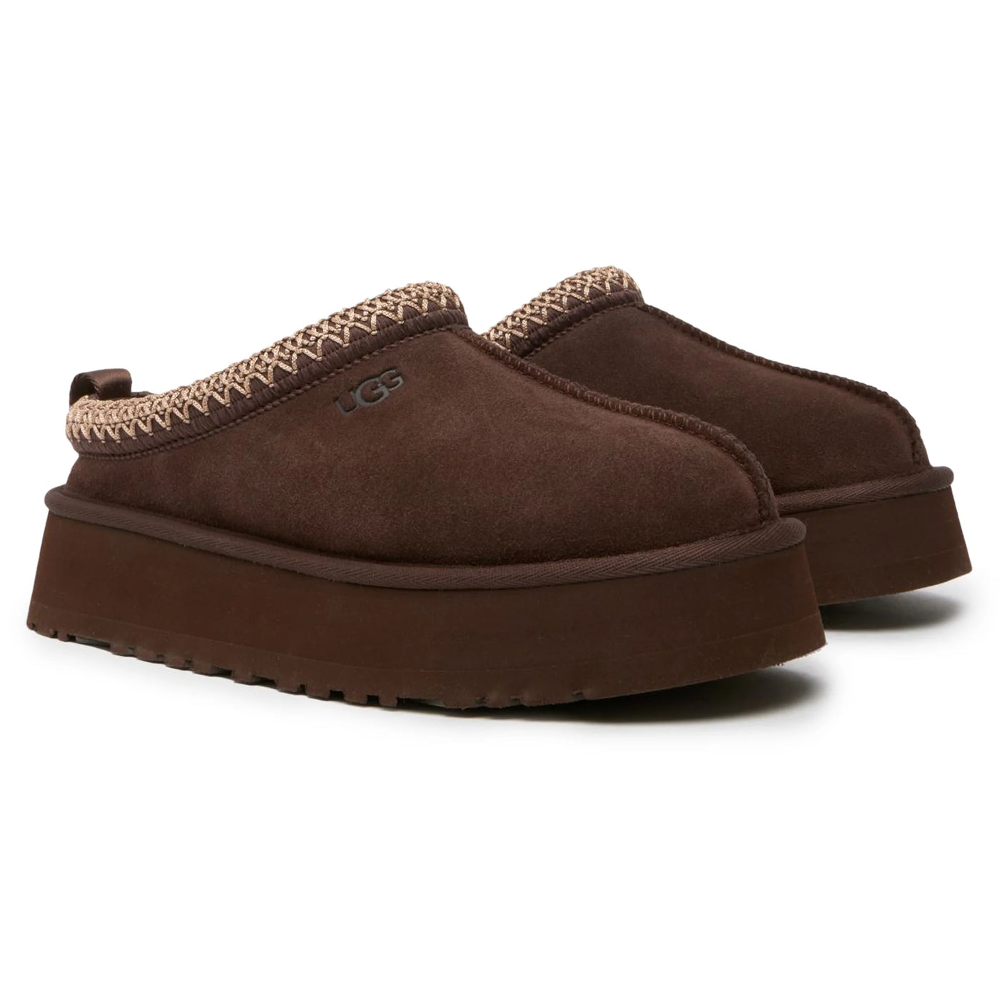 Chaussons UGG Tazz Platform Burnt Cedar Slippers (F) — vue 2