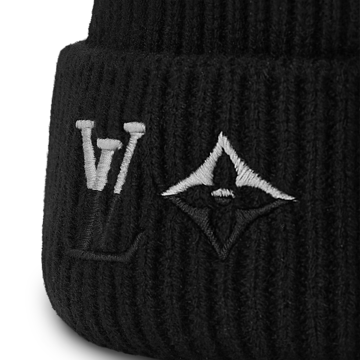 Bonnet Louis Vuitton Dual Noir — vue 4