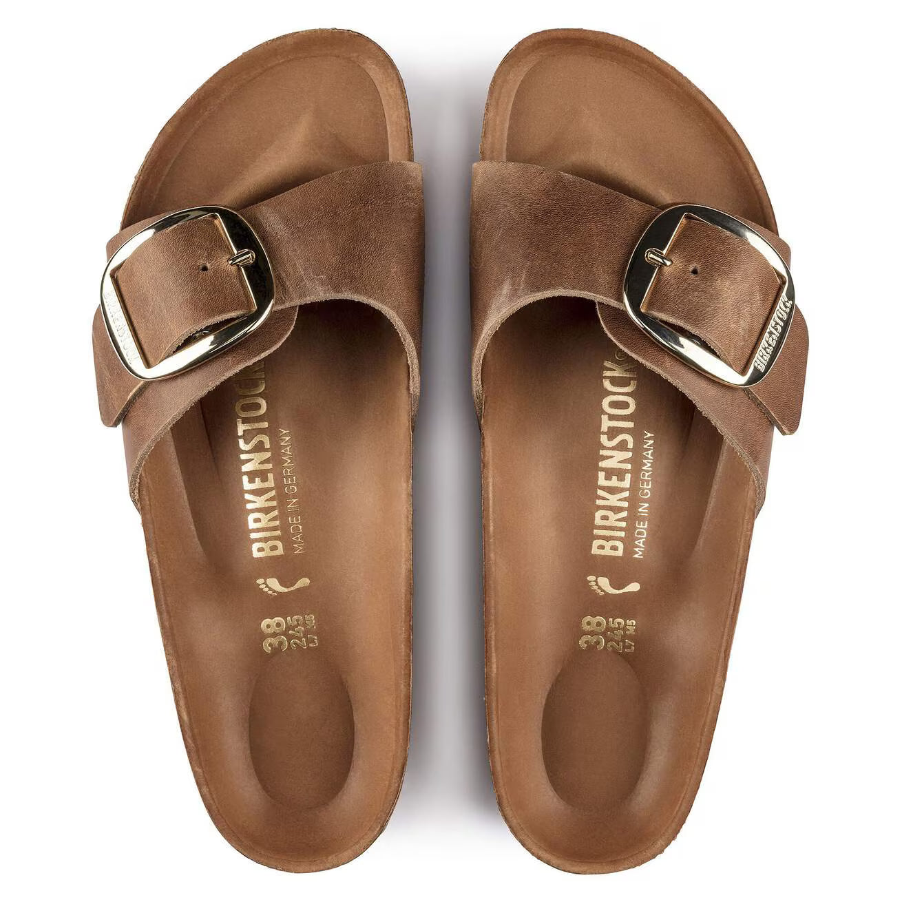 Sandales Birkenstock Madrid Marron — vue 4