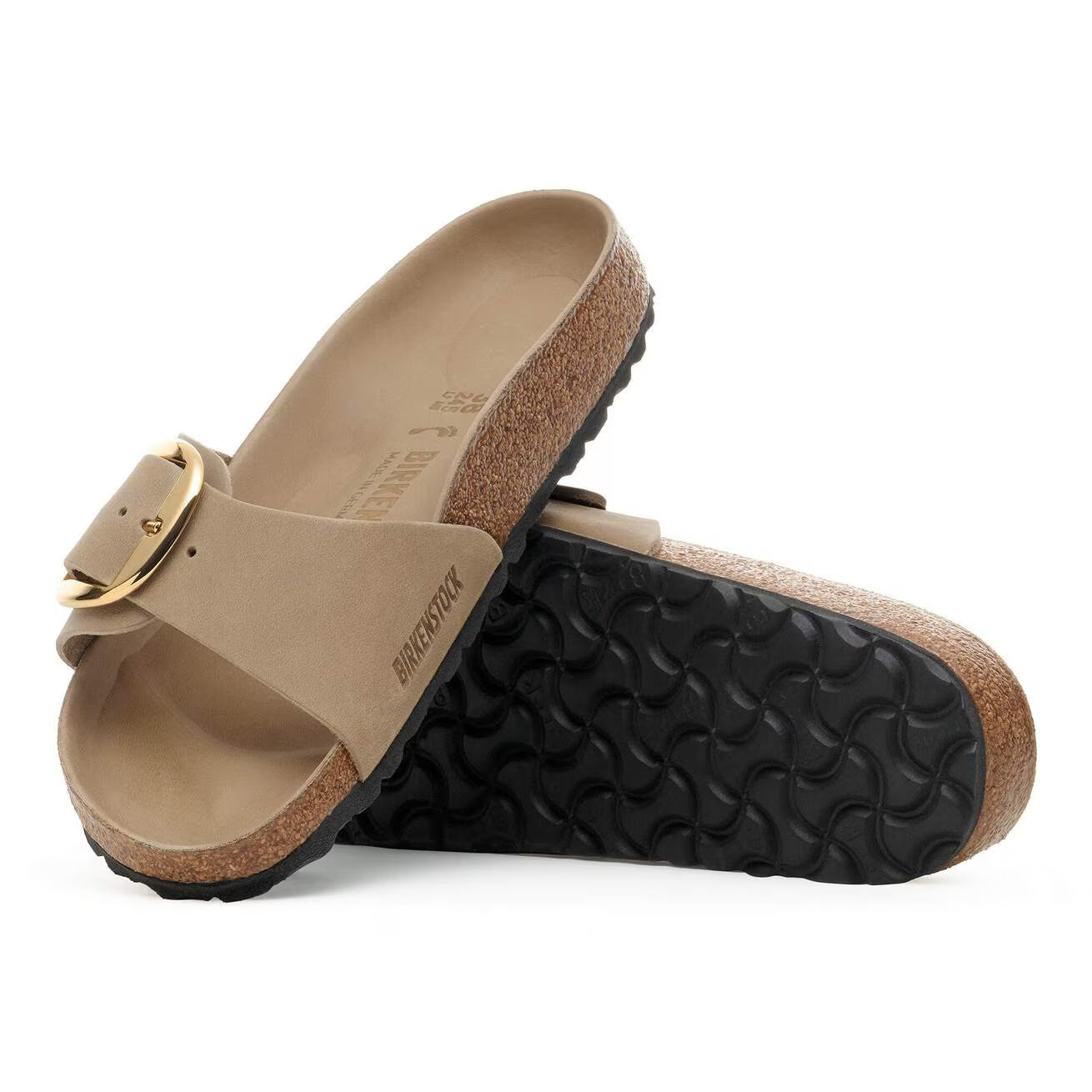Sandales Birkenstock Madrid Beige — vue 3
