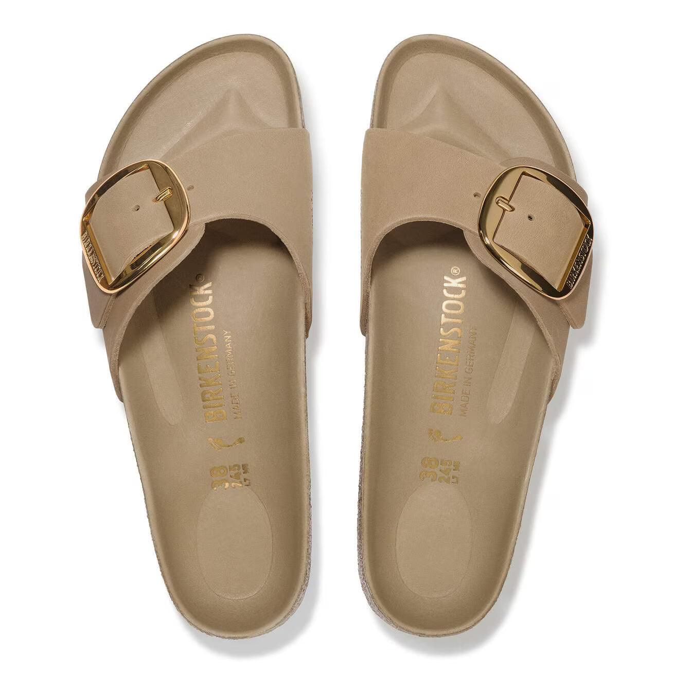 Sandales Birkenstock Madrid Beige — vue 4
