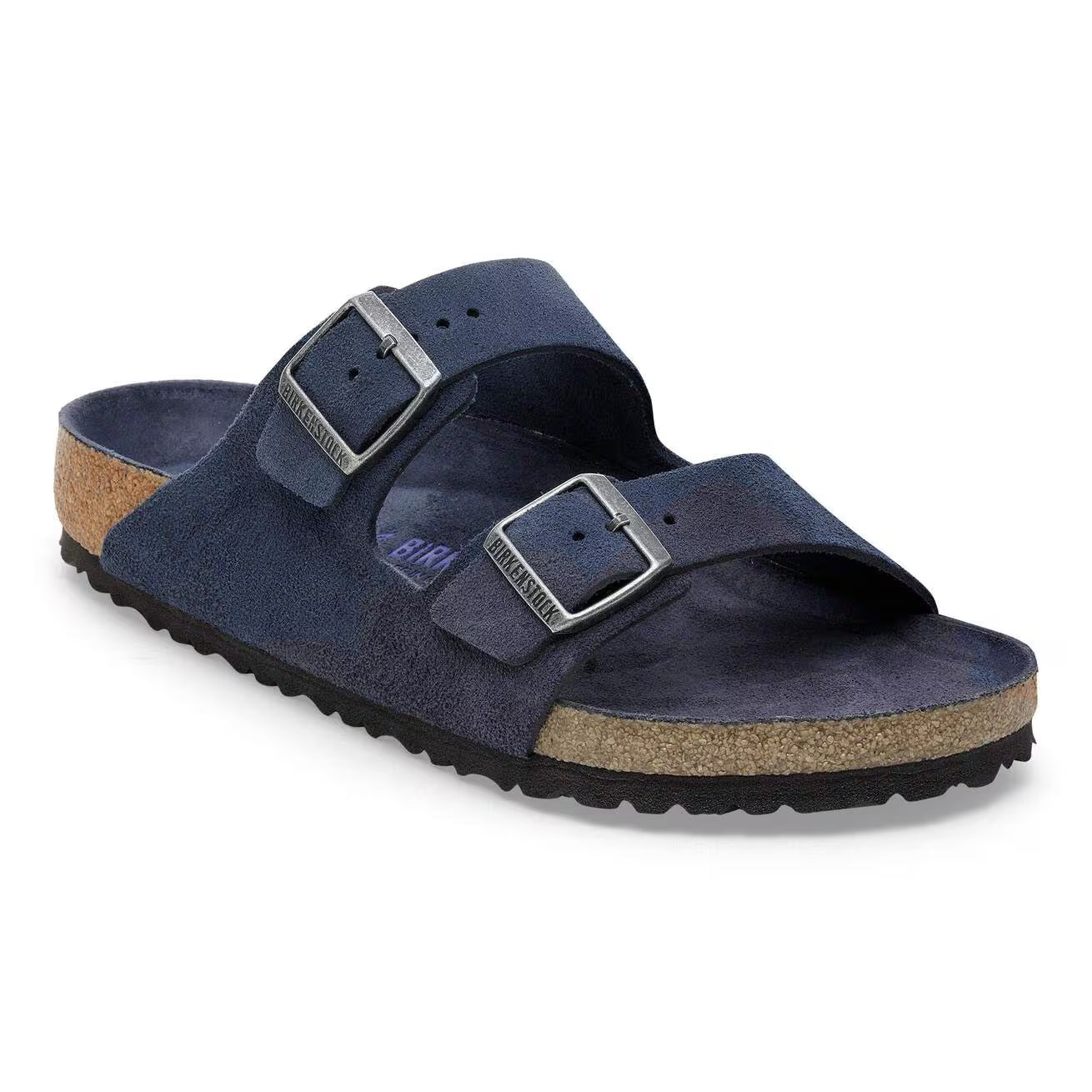 Sandales Birkenstock Arizona Bleu Marine — vue 2