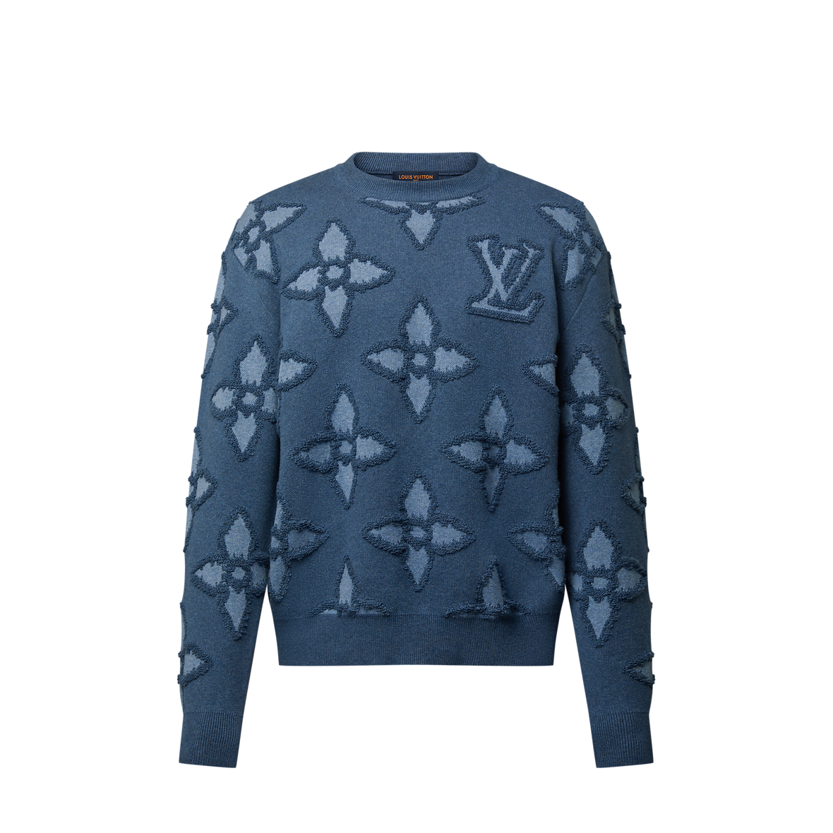 Pull Louis Vuitton Haut Ras du Cou En Coton Texturé