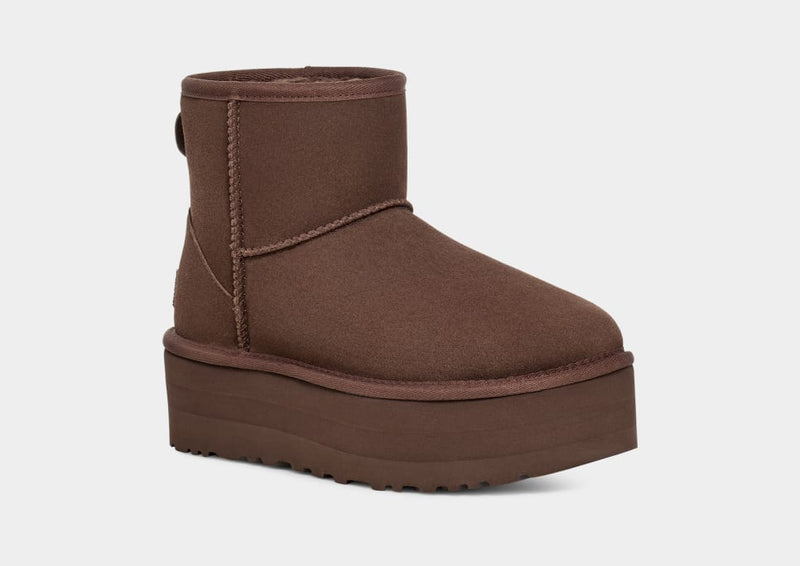 Bottes UGG Mini Marron Plateforme — vue 2