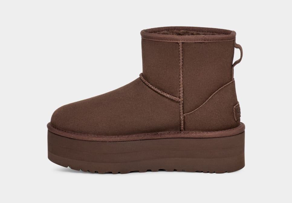 Bottes UGG Mini Marron Plateforme — vue 3