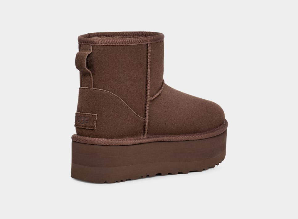 Bottes UGG Mini Marron Plateforme — vue 4