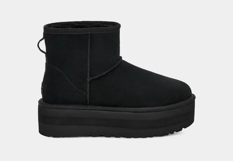 Bottes UGG Mini Noir Plateforme