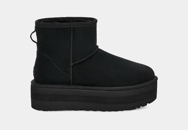 Bottes UGG Mini Noir Plateforme