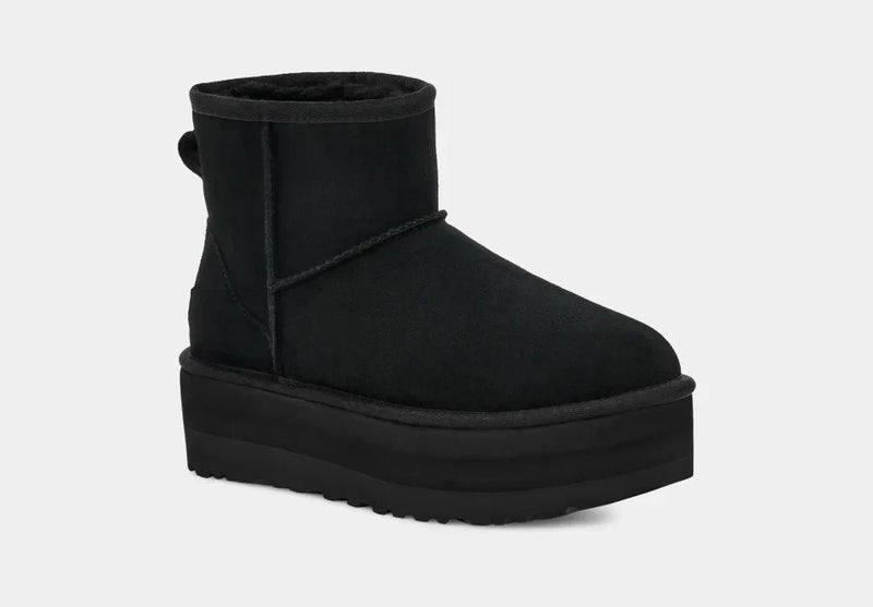 Bottes UGG Mini Noir Plateforme — vue 2