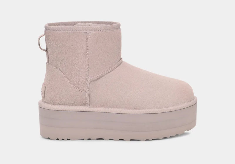 Bottes UGG Mini Pâle Plateforme
