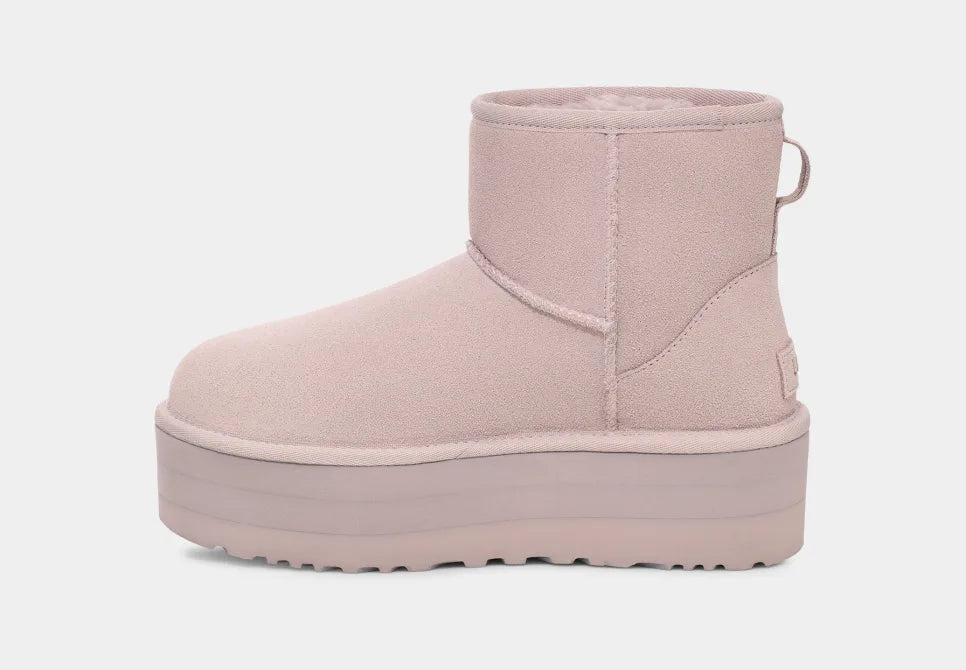 Bottes UGG Mini Pâle Plateforme — vue 3
