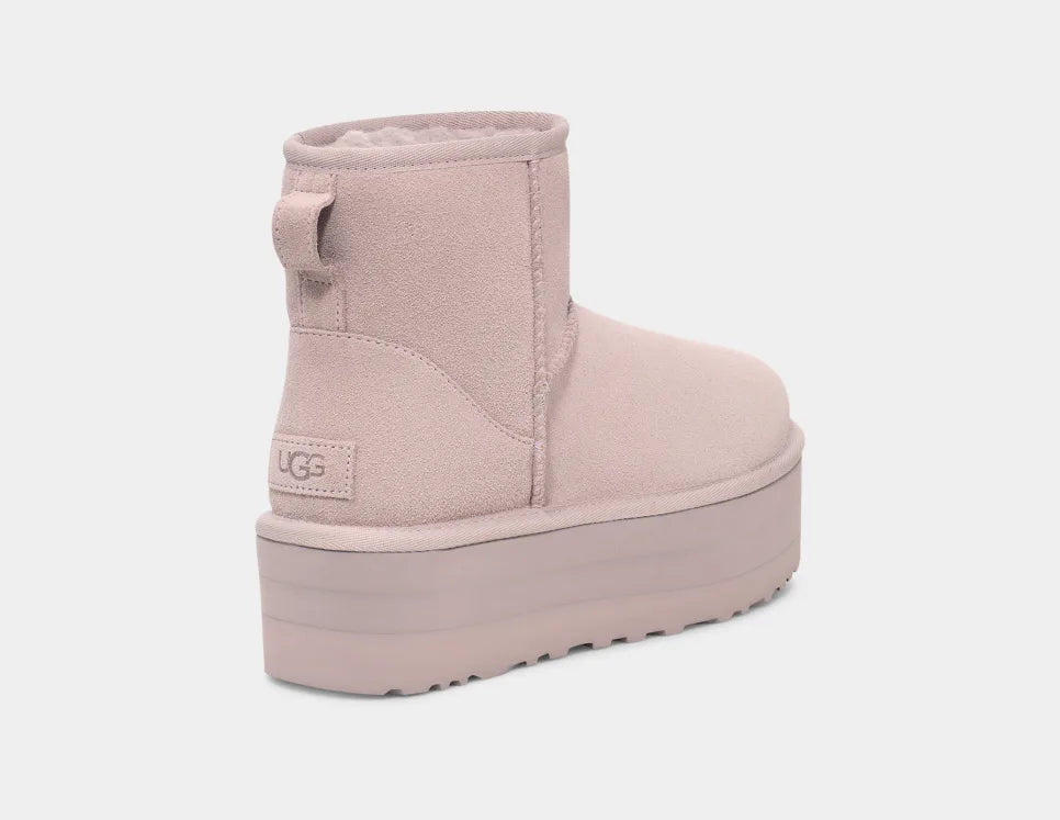 Bottes UGG Mini Pâle Plateforme — vue 4
