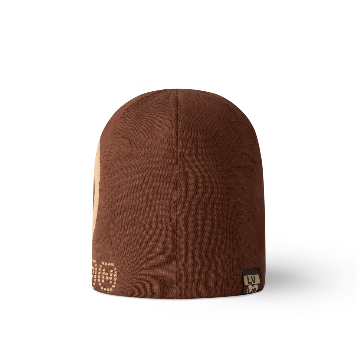 Bonnet Louis Vuitton Fit Monogram Marron — vue 3
