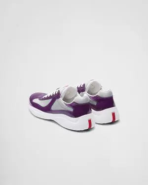 Baskets Prada Cup Violet — vue 3