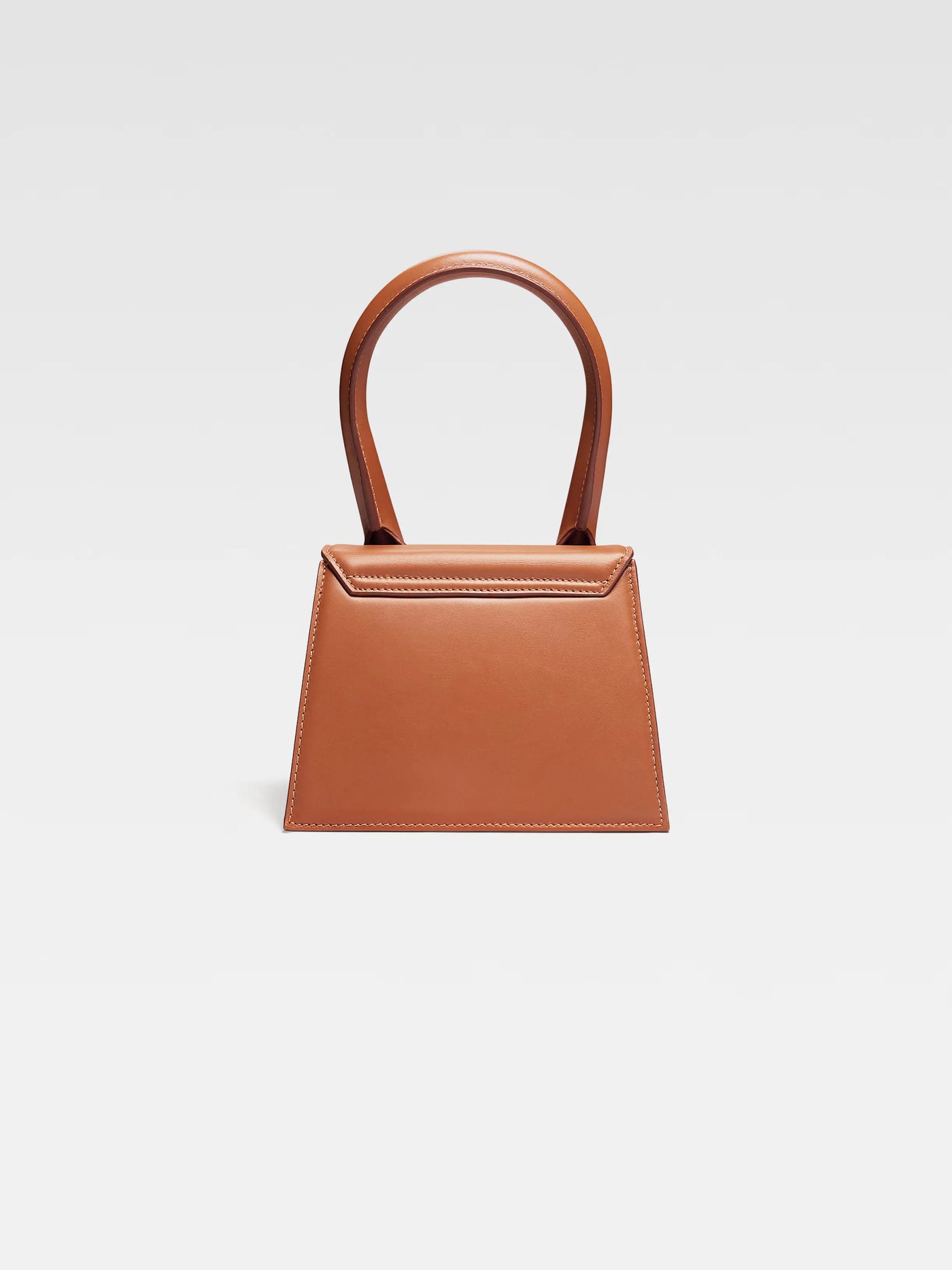 Sac Jacquemus le Chiquito Moyen Marron Clair (F) — vue 3