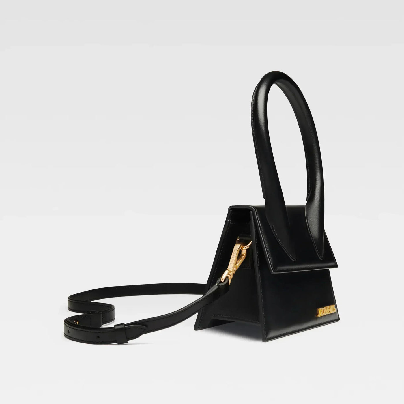 Sac Jacquemus le Chiquito Moyen Noir (F) — vue 2