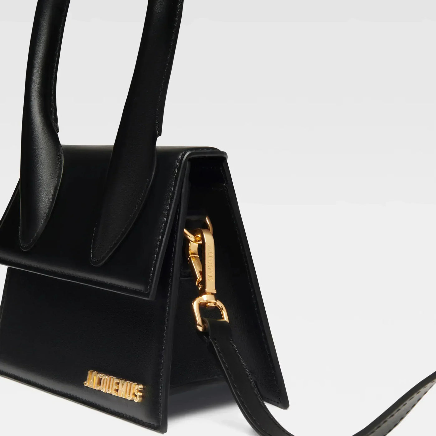 Sac Jacquemus le Chiquito Moyen Noir (F) — vue 4