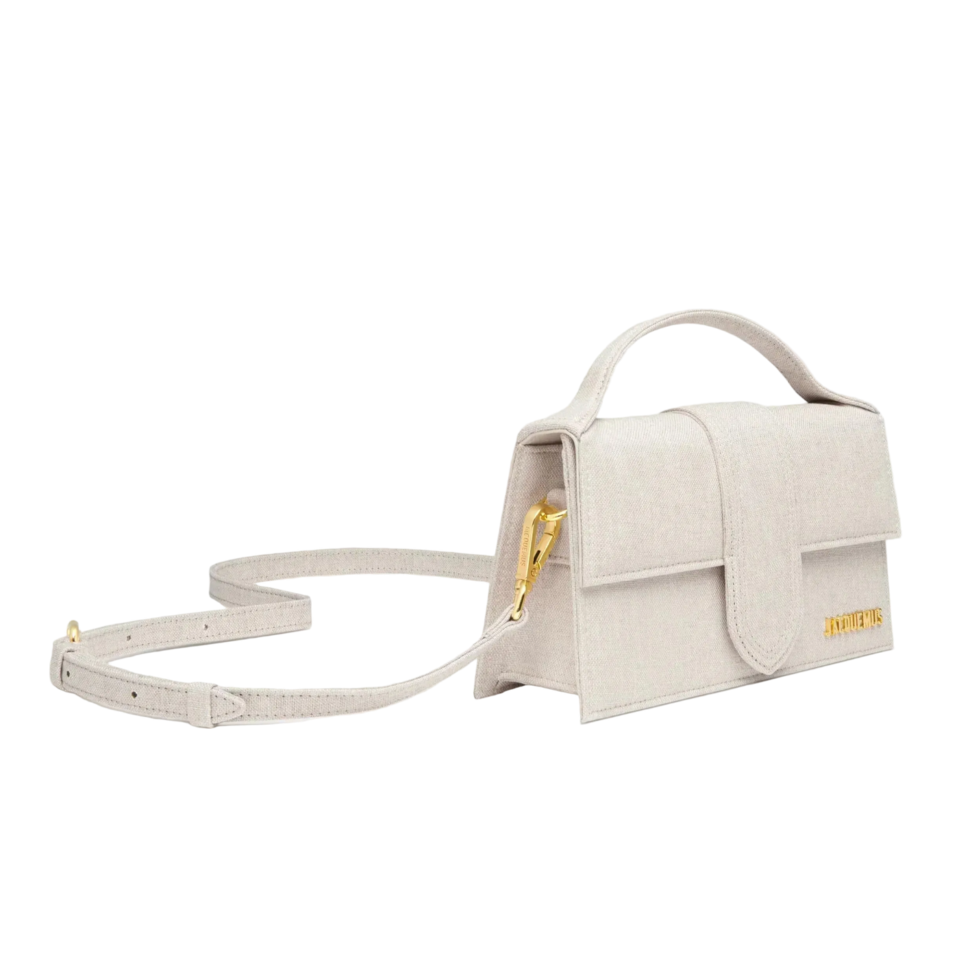 Sac Jacquemus le Chiquito Moyen Greige Clair (F) — vue 3