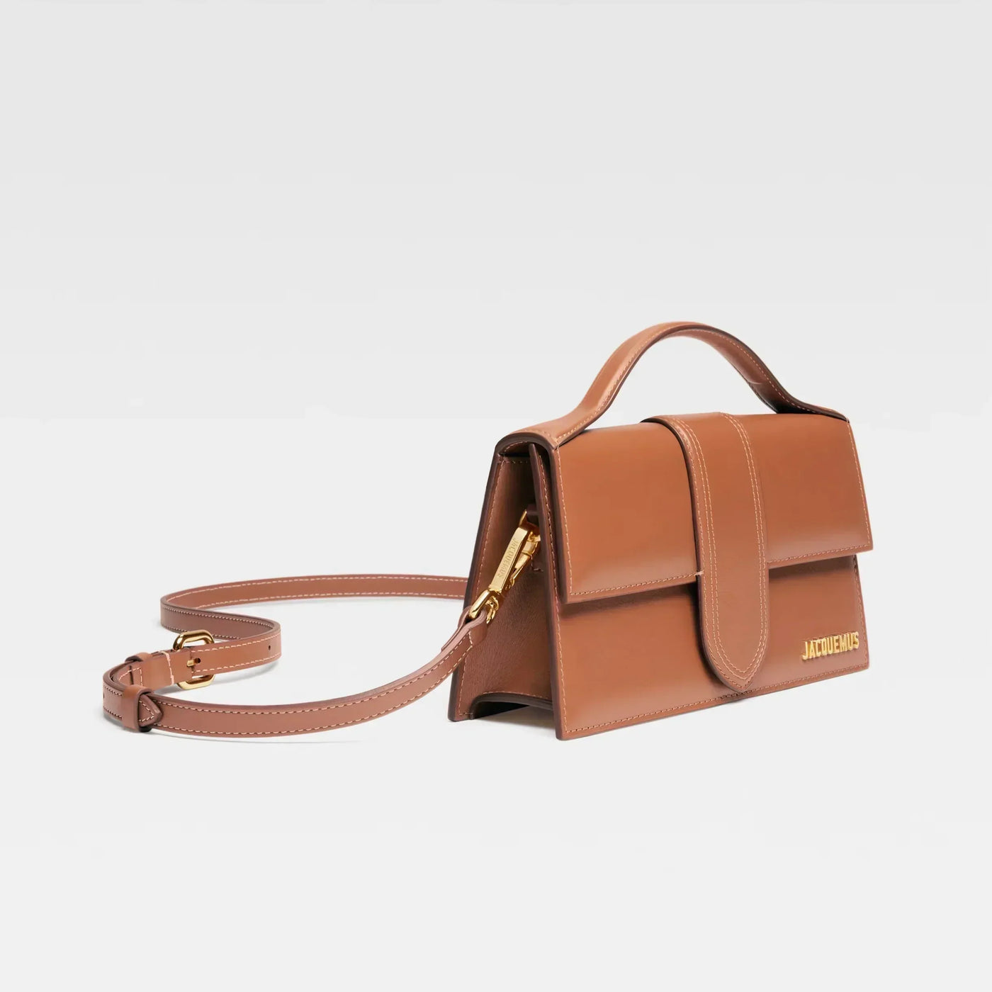 Sac Jacquemus le Grand Bambino Marron Clair (F)