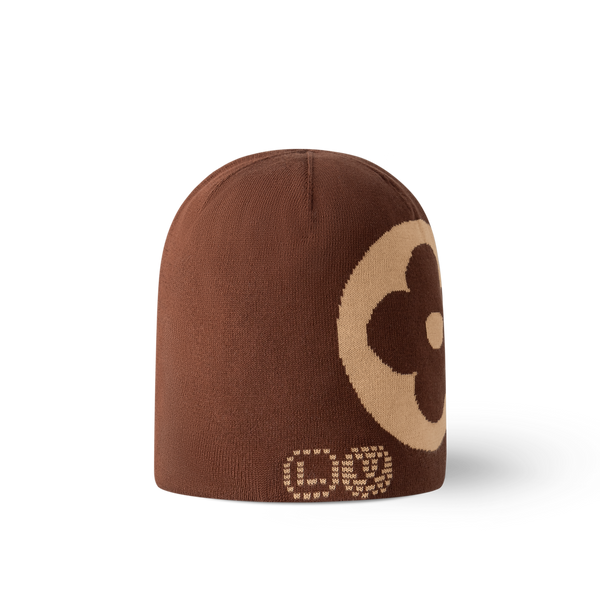 Bonnet Louis Vuitton Fit Monogram Marron