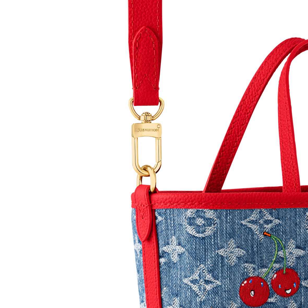 Sac Louis Vuitton Takashi Murakami Neverfull Inside Out BB (F) — vue 3